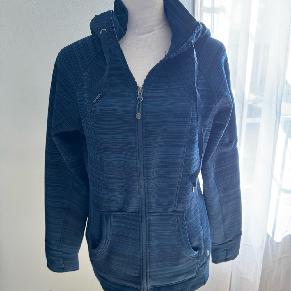 Women's Blue Hooded Jacket